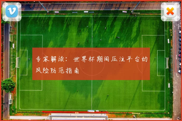 专家解读：世界杯期间压注平台的风险防范指南