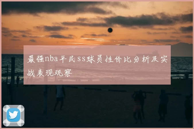 最强nba平民ss球员性价比分析及实战表现观察