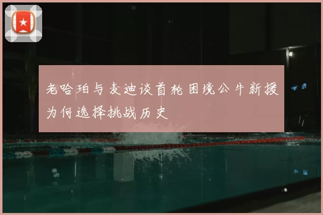 老哈珀与麦迪谈首轮困境公牛新援为何选择挑战历史