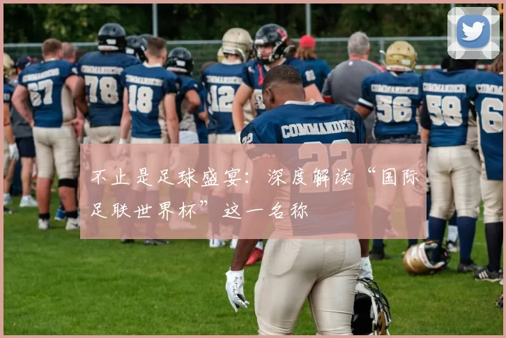 不止是足球盛宴：深度解读“国际足联世界杯”这一名称